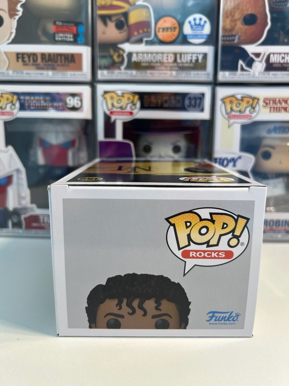 Funko Statuette: Funko POP Rocks Michael Jackson - Michael Jackson (Thriller) – Nuovo e nell'imballaggio originale da Le Mouret venduto da perfectbijou 4
