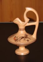 Vase Keramik schönes Design div. braun NEU