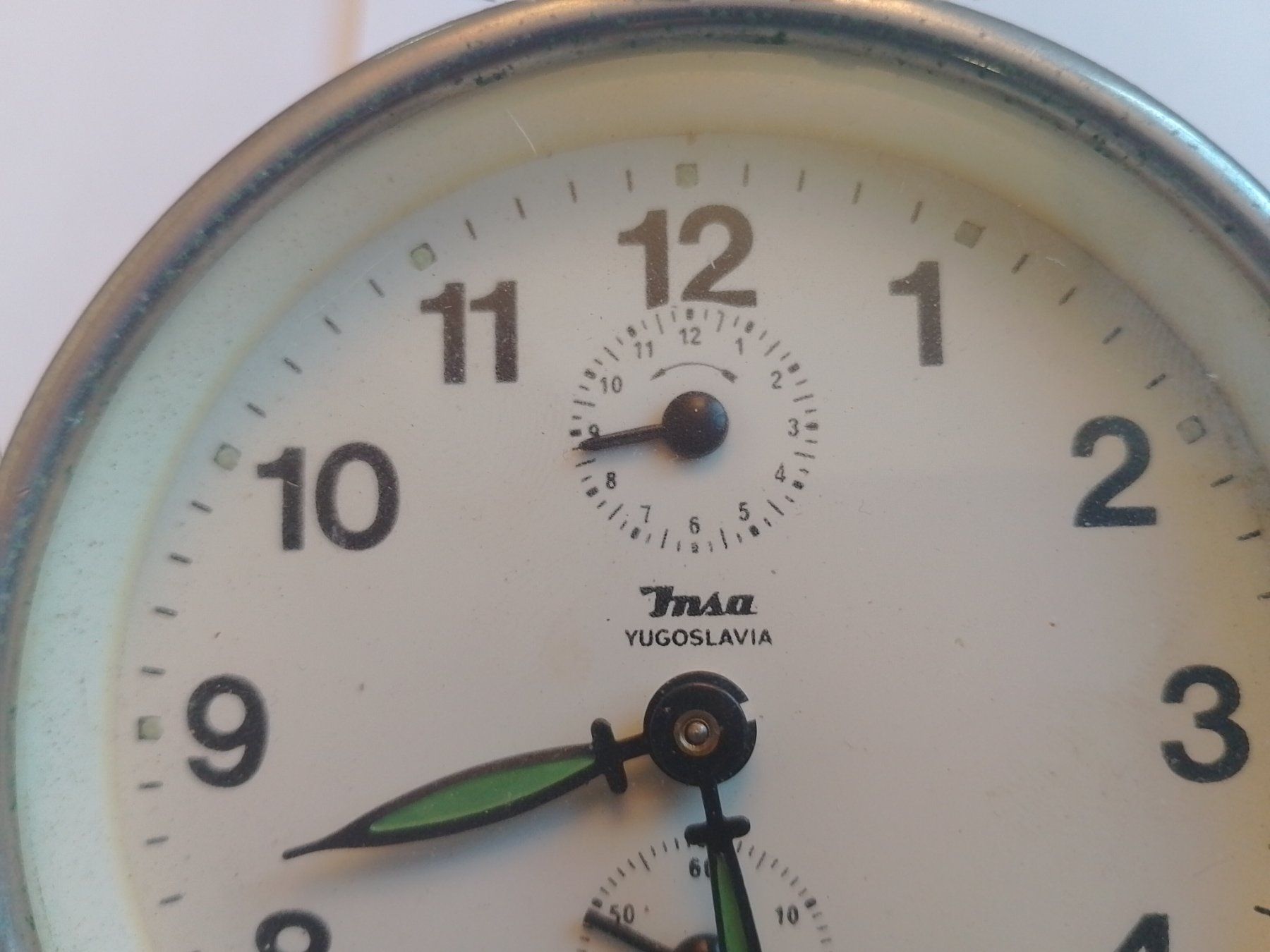 Sveglie: Vintage Wecker Yugoslavia Insa, repeater alarm – Usato da Baden venduto da TellsKuchenhaus 3