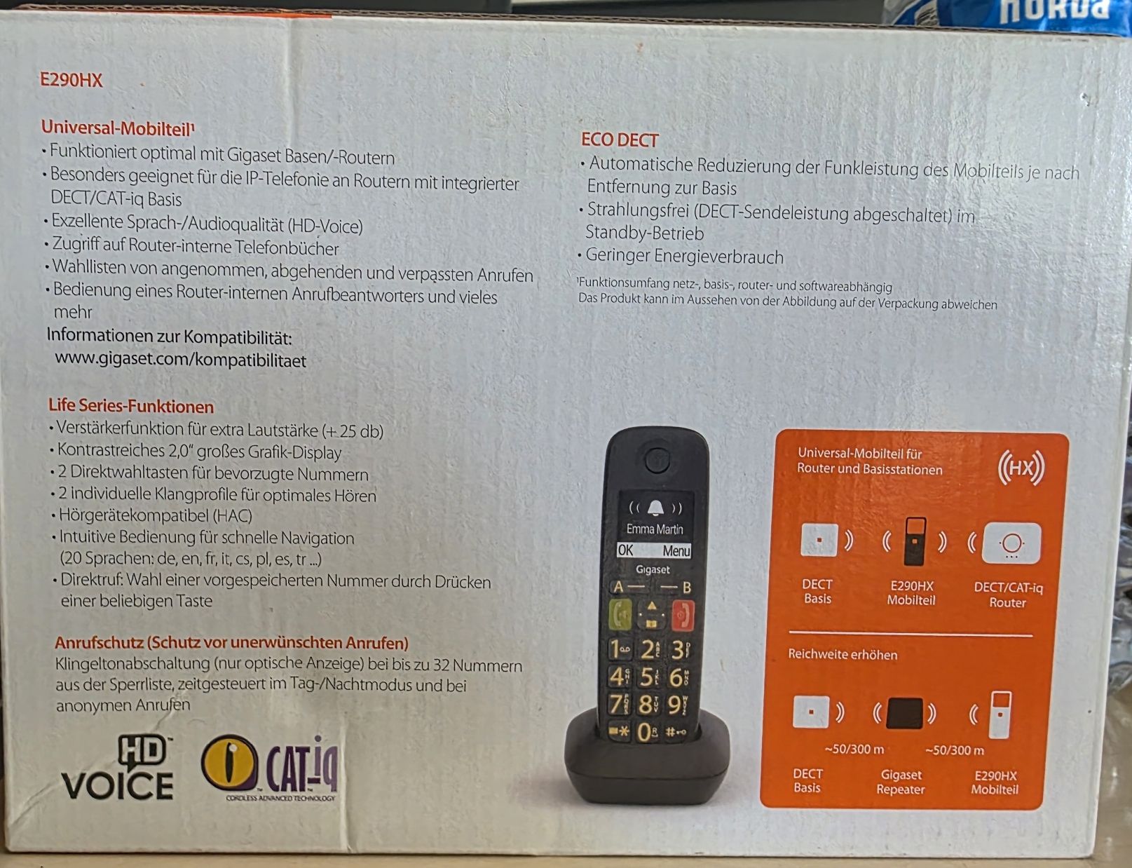 Gigaset Telefoni: telefono fisso Gigaset E290HX  – Nuovo e nell'imballaggio originale da Mendrisio venduto da sha_vyz5 1
