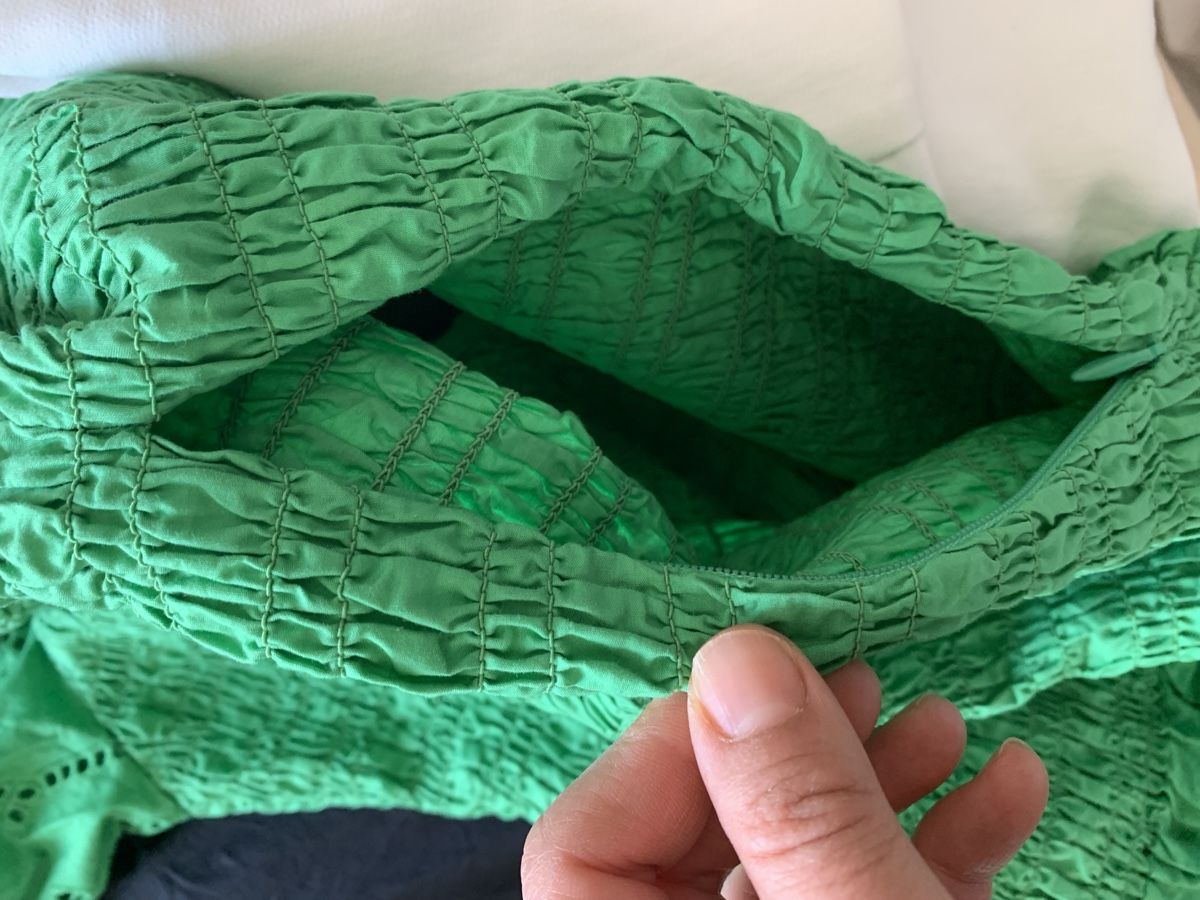 Ganni Vestiti: Robe dos nu verte en coton bio Ganni – Nuovo e nell'imballaggio originale da Genève venduto da rez_c6c6 6