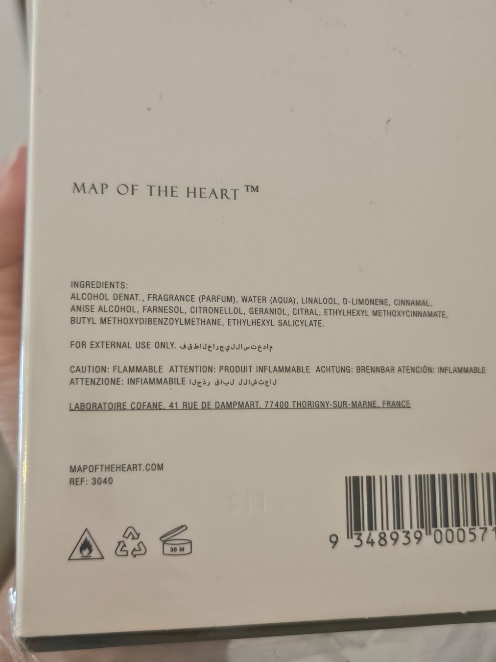 Profumi & Eau de Toilette: Map of the heart Peace 30 ml – Usato da Bex venduto da bes_9dyf 5