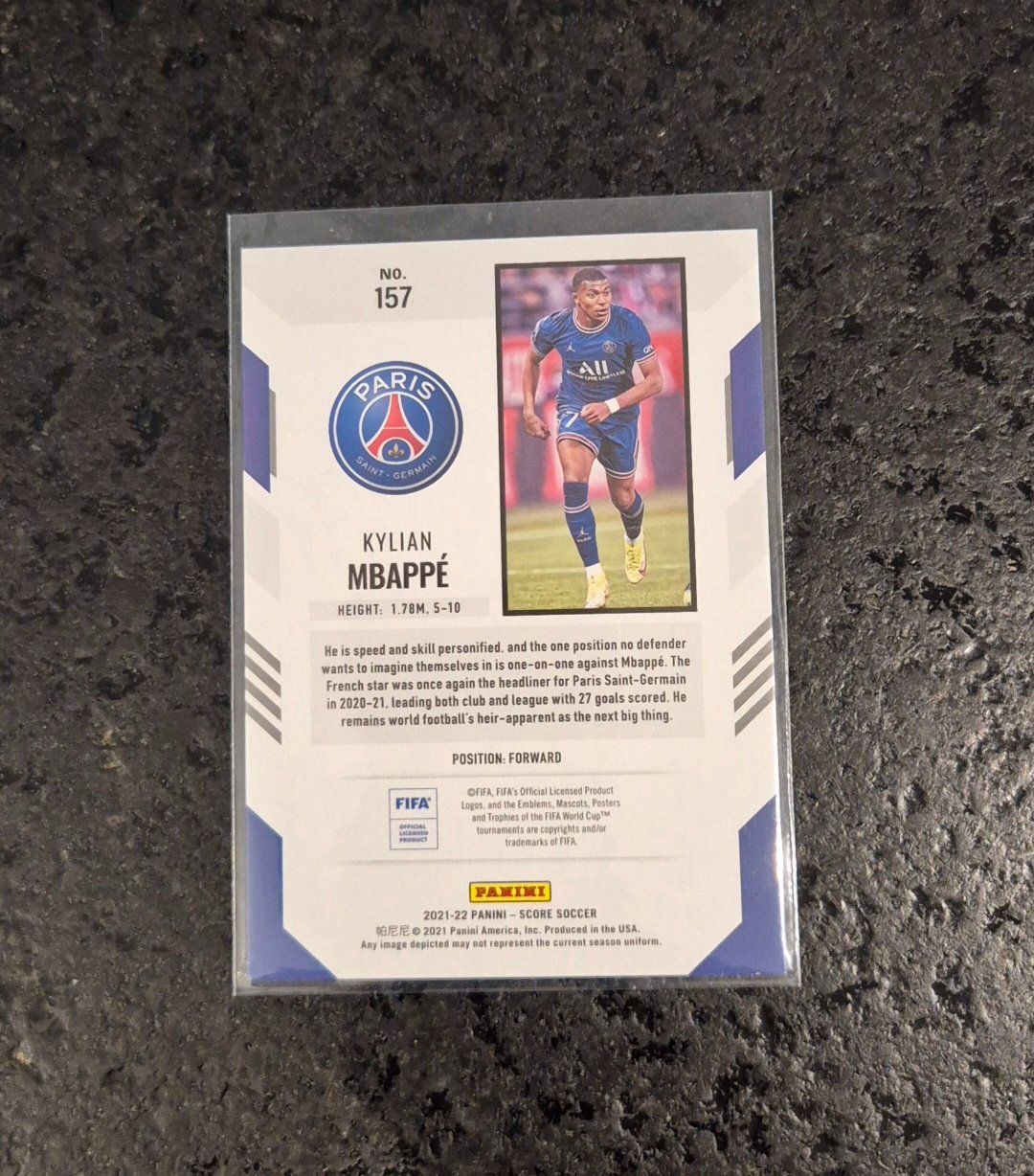 Topps Carte collezionabili: Kylian Mbappe /49 - PSG - Panini – Nuovo (secondo la descrizione) da Burg AG venduto da Danoe 1