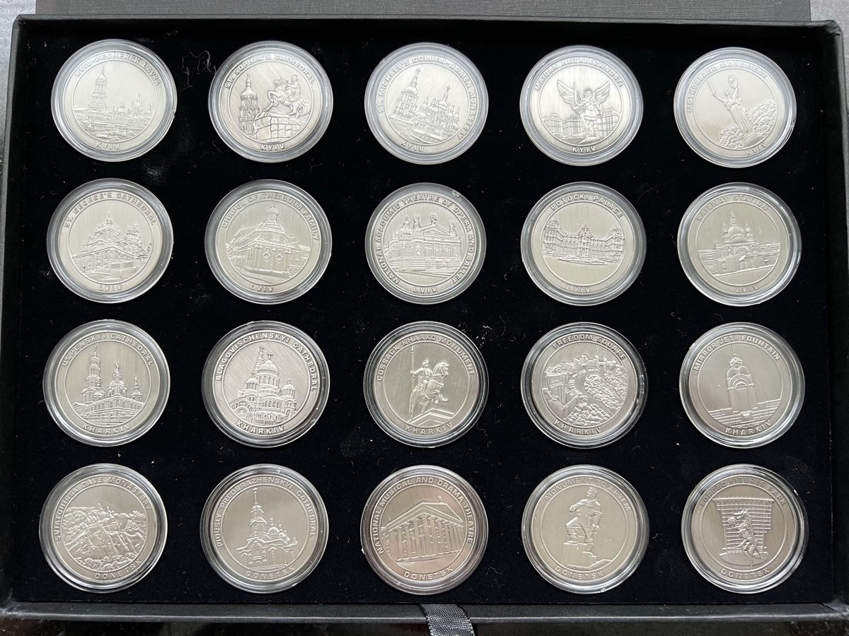 Alle Münzen: EM 2012 Ukraine 20 Münzen Set – Gebraucht aus Oberkirch LU von Marga00 2