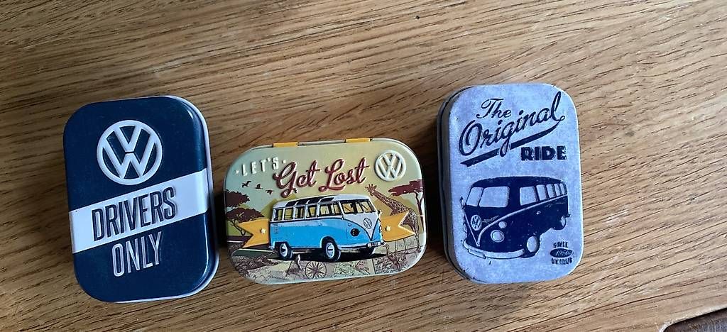Tutte le decorazioni: VW Bus Blechdosen – Usato da Waldenburg venduto da Oliro75 1