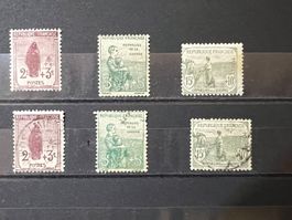() 1ère série Orphelins 1917 Neufs et Oblitérés