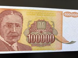 Belgrad 1994 - 100000 Dinara - Pick 142a
