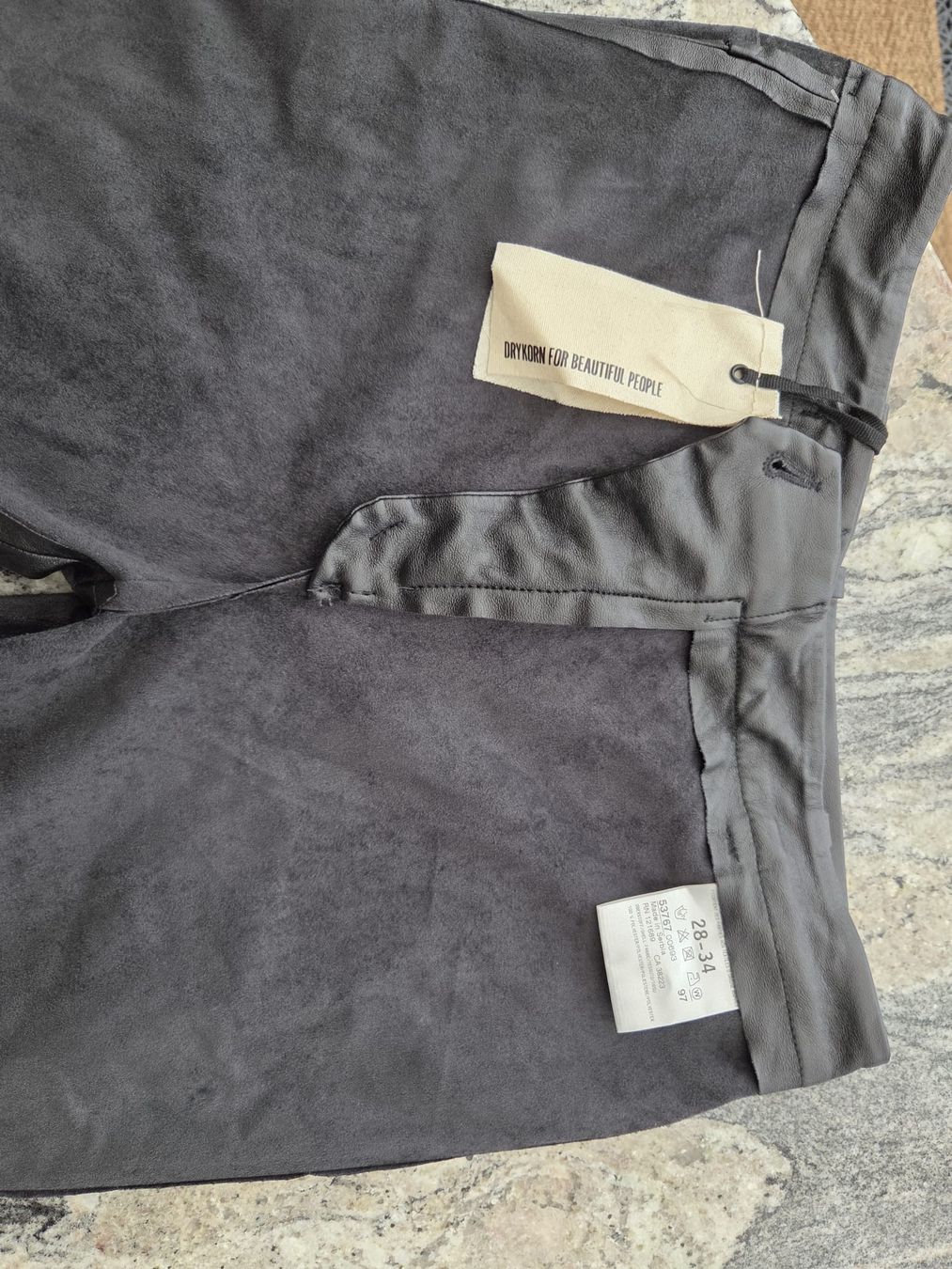 Leggings: Leggins Damen aus Leder – Nuovo e nell'imballaggio originale da Kleinbösingen venduto da Walle70 3