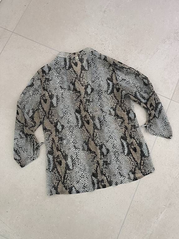 Camicette: Vintage Bluse Schlangenprint Gr. 38 – Nuovo e nell'imballaggio originale da Merlischachen venduto da GlamGarb 3