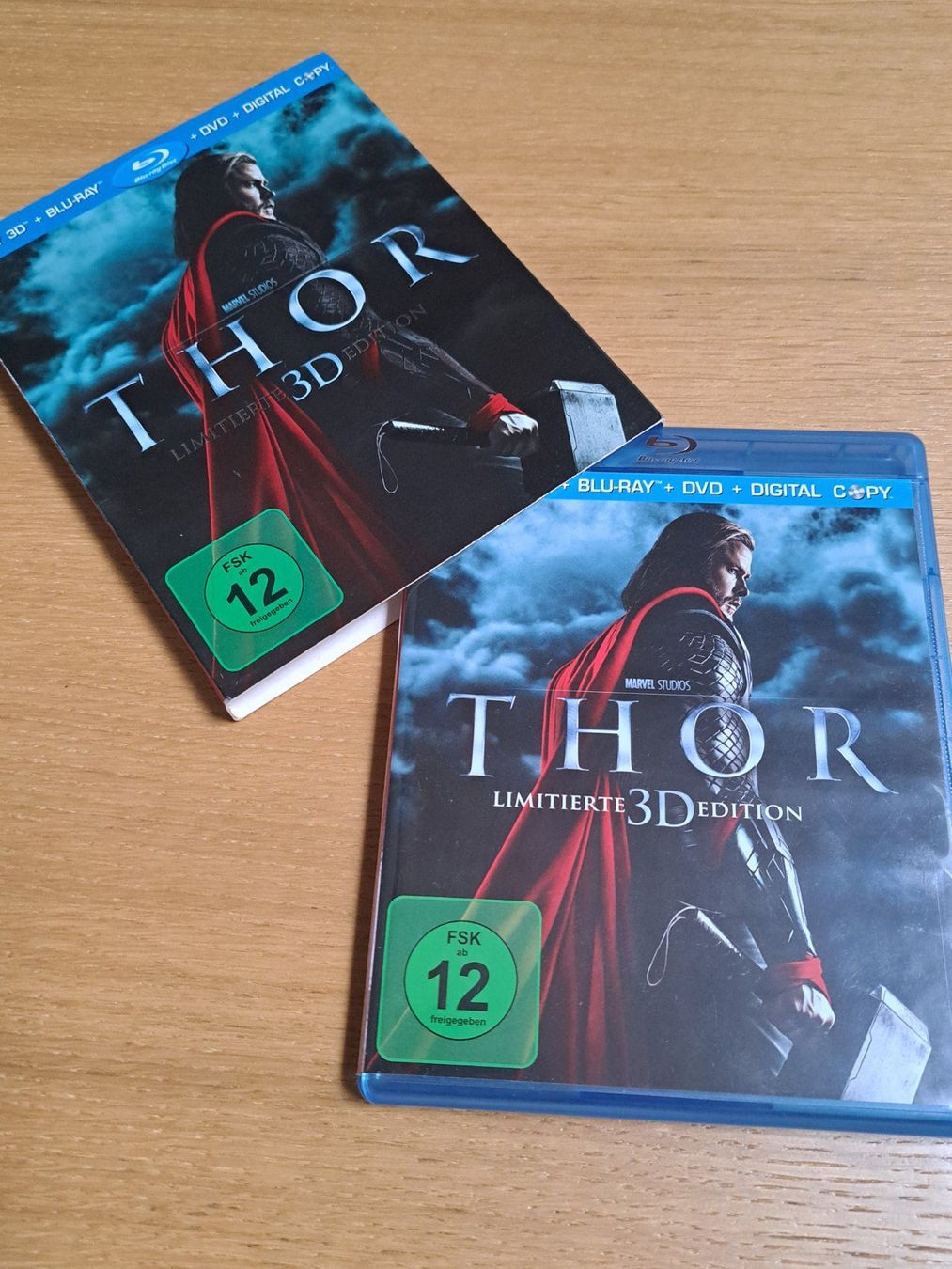 Tutti i DVDs: Bluray Marvel THOR, 3-Disc Edition mit BR 3D, BR und DVD – Nuovo (secondo la descrizione) da Unterseen venduto da Kanica 5