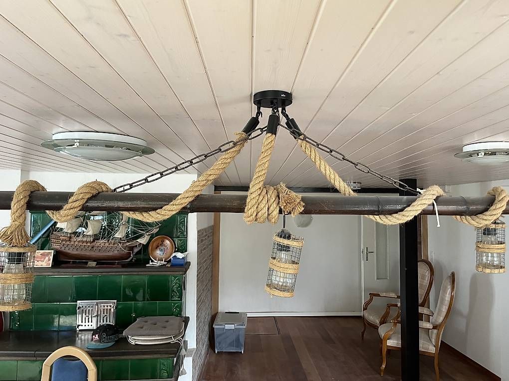 Lampadari & plafoniere: Deckenlampe aus Bamboos und LED Birnen – Usato da Wittnau venduto da Ricartutti