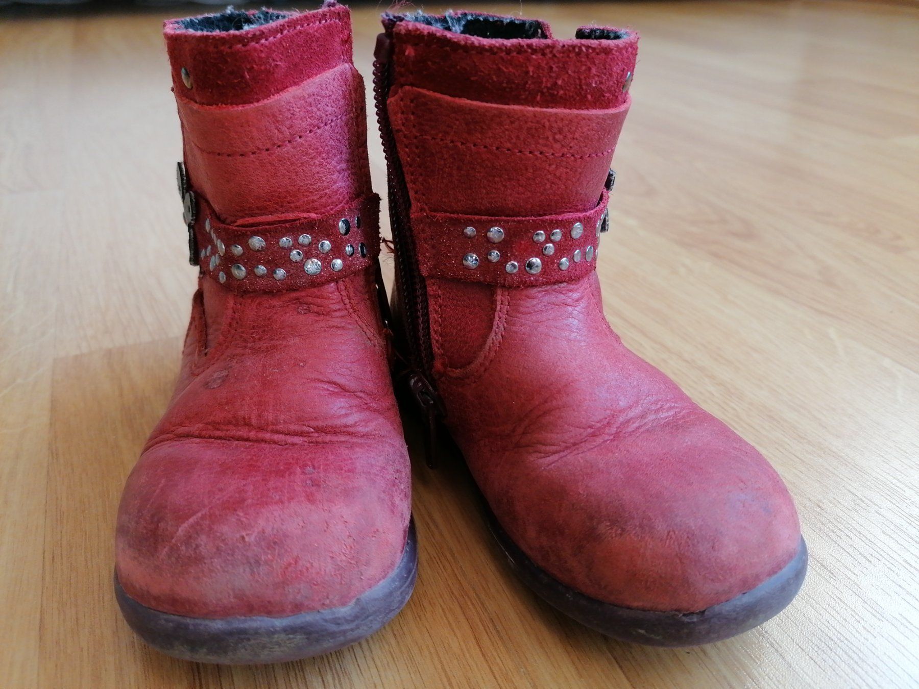 Chaussures filles: Rote Stiefel Gr 23 – D'occasion à Büttikon AG par Amineah 1
