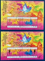 2003 Australien Jahr der Ziege / Block ** und