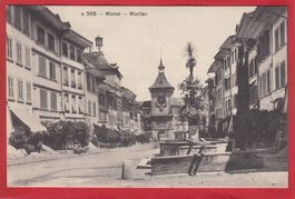 MORAT, MURTEN, STRASSE, RUE 1913