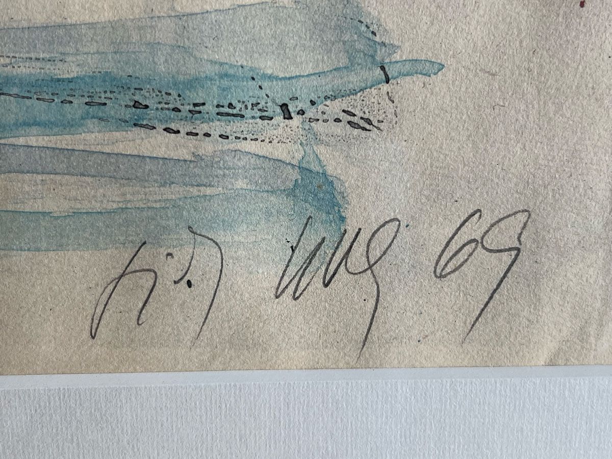 Grafica & Litografie: Zebrapaar von Fritz Hug, Lithografie – Usato da Zürich venduto da juergarno 4
