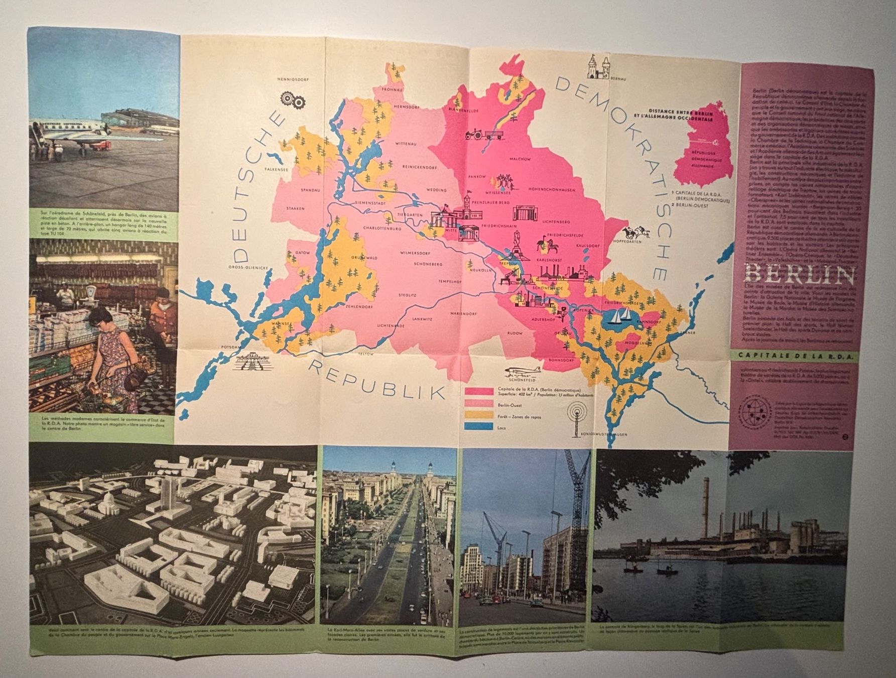 Documenti: Brochure Berlin Capitale de la RDA – Usato da Neuchâtel venduto da gefdeneuch 5