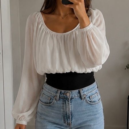 Sommerliches Weisses Top