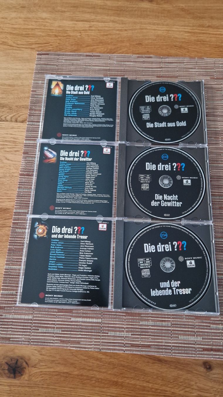 CD: 3 Folgen  die drei Fragezeichen – Nuovo (secondo la descrizione) da Rain venduto da izgiouhgb 1