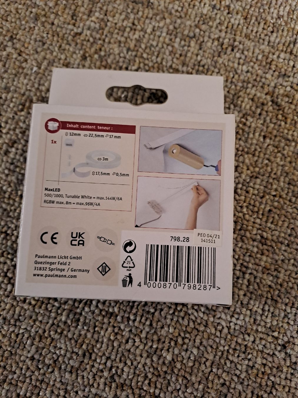 Paulmann Cavi: MaxLED invisible Connector – Nuovo e nell'imballaggio originale da Rothenburg venduto da 123odermatt 1