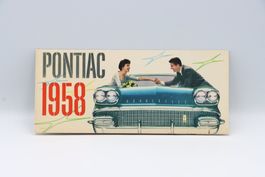 Pontiac Modellprogramm 1958 Prospekt