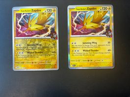 Team Rocket's Zapdos - 070/182 - Reverse Holo & Holo - en