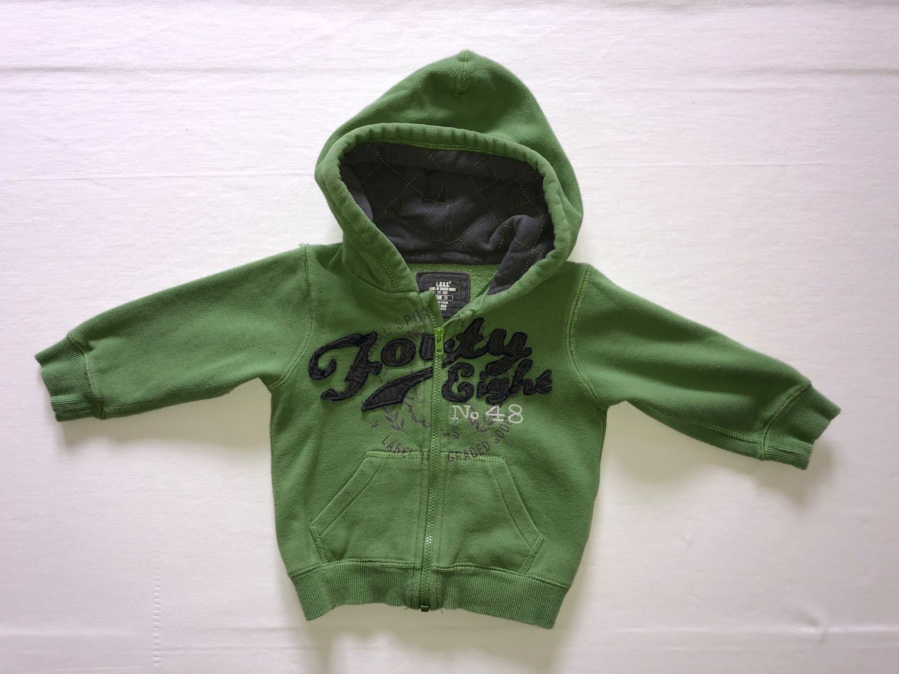 H&M Giacche & Cappotti: Sweat zippé à capuche Gr. 74 – Usato da Liddes venduto da Couik