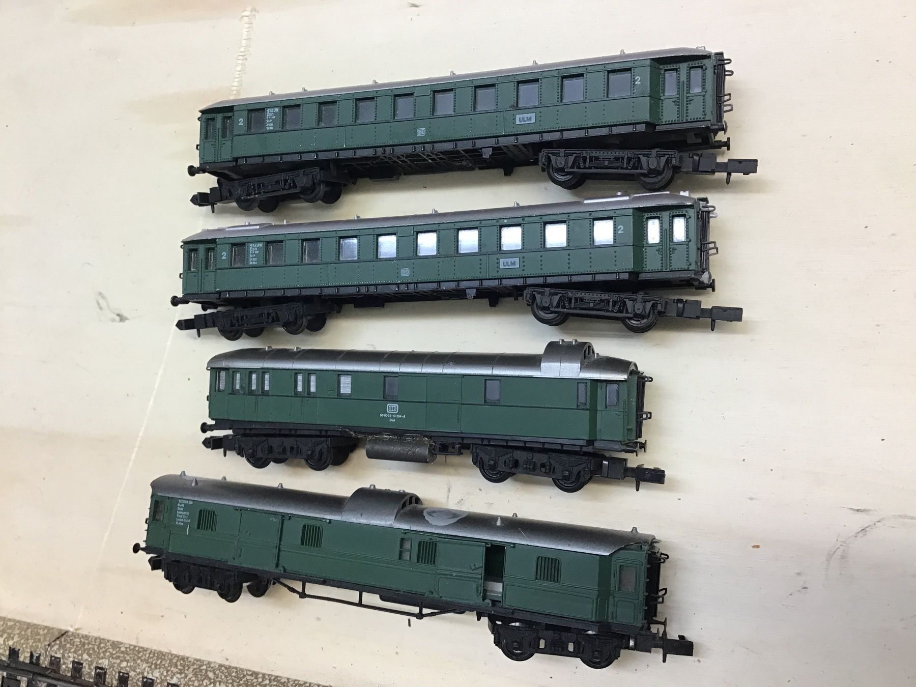 Arnold Modellini di ferrovie: Arnold DB Zug Spur N – Usato da Männedorf venduto da Modellbau-wyss 1