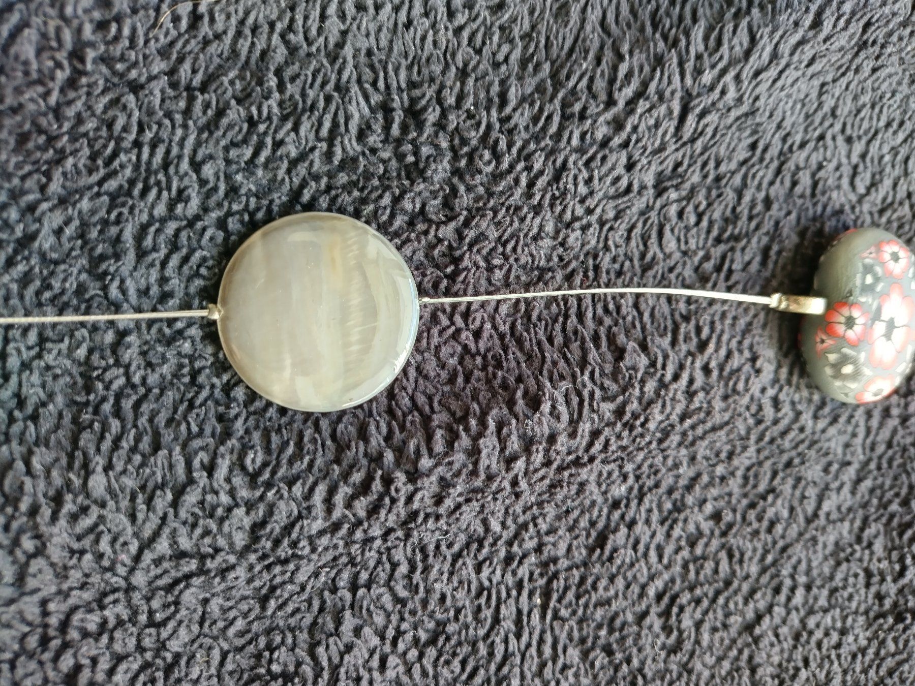 Catenine: Collier sautoir grosse perle – Usato da Mühleberg venduto da Eliboub 4