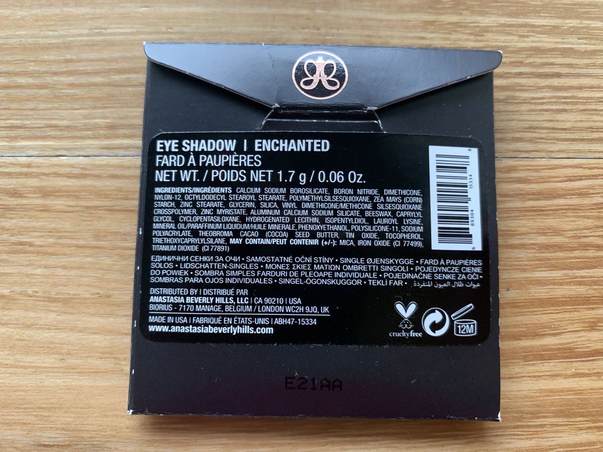 Anastasia Beverly Hills Make-up: Anastasia Beverly Hills Eyeshadow Single - "Enchanted" – Usato da Lausanne venduto da milasha 2