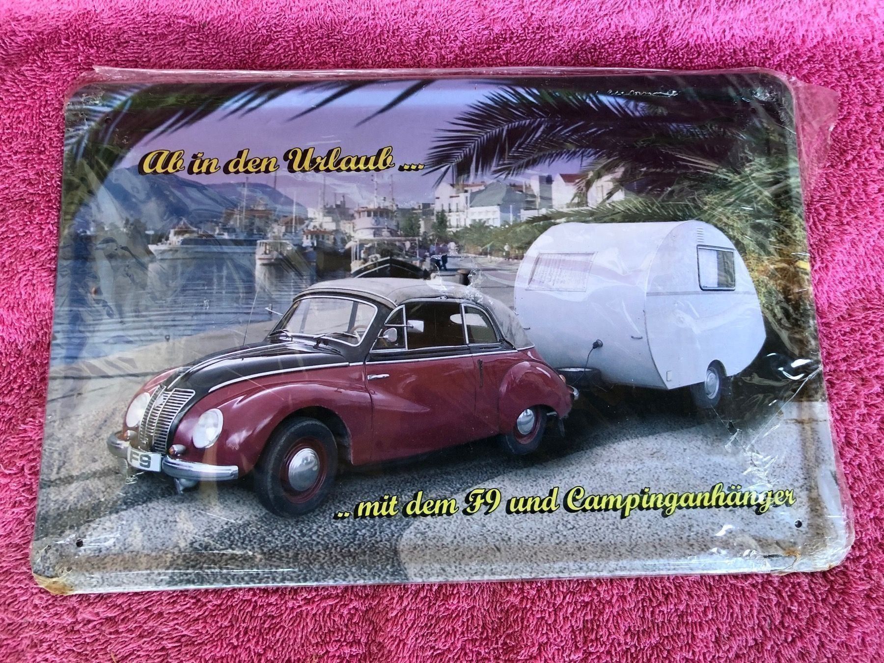 Ecriteaux: Oldtimer classic caravan ddr wohnwagen – Neuf (Voir description) à Reinach AG par rares75