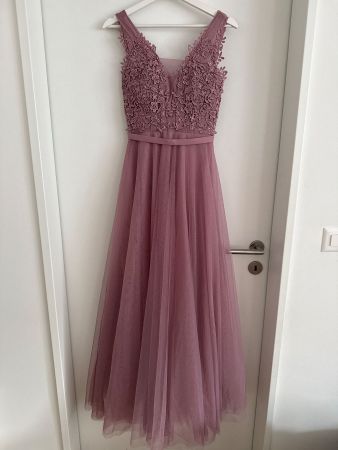 Wunderschönes Abendkleid mit Tüll von Little Mistress Gr.34
