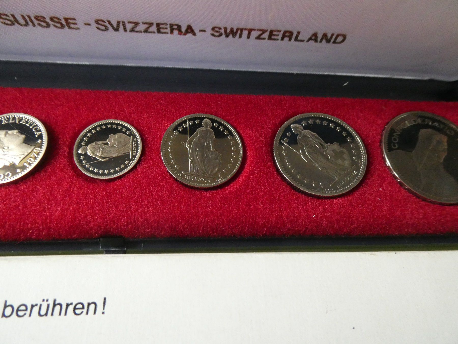 Toutes les monnaies: Schweiz 1979, Münzsatz PP – Neuf (Voir description) à Hinterforst par Rohusri 2