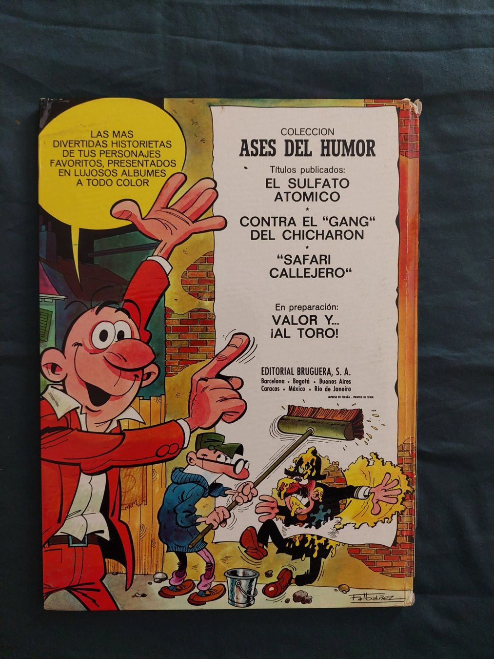 Fumetti: Mortadelo y Filemon T.1 EO 1969 BE – Usato da Genève venduto da Blu_BD 1