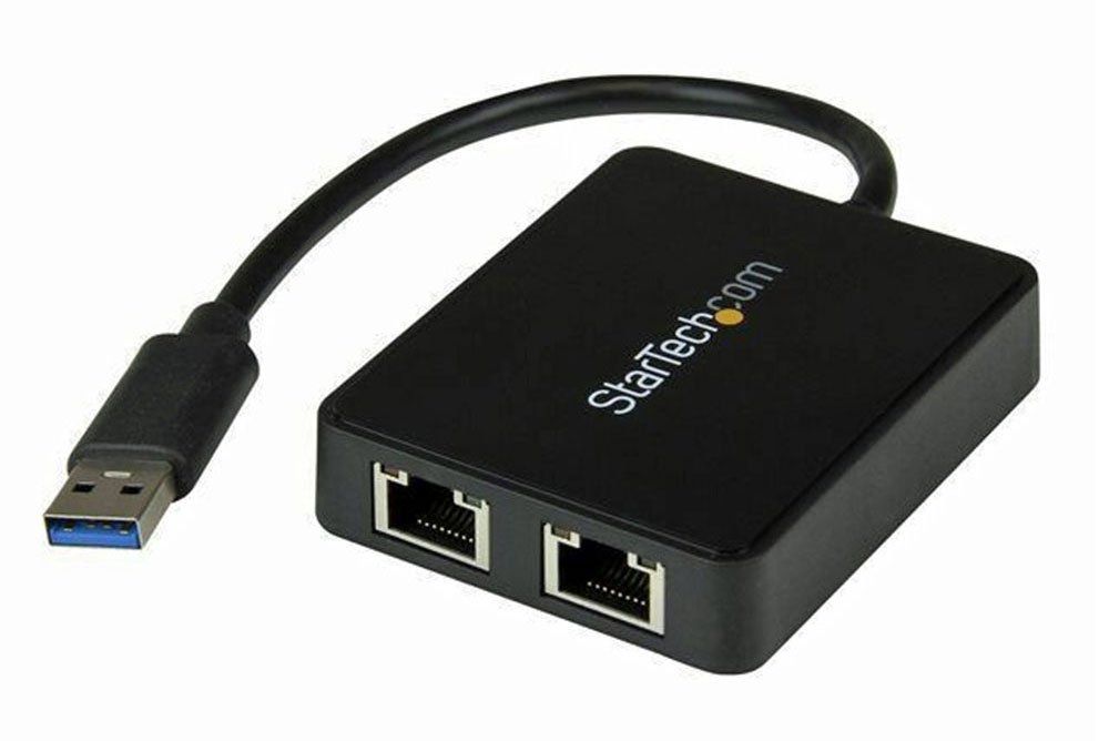 Unità & Adattatore: StarTech USB 3.0 Dual Gigabit Ethernet Adapter - NEU – Nuovo e nell'imballaggio originale da St.Gallen venduto da Pheban