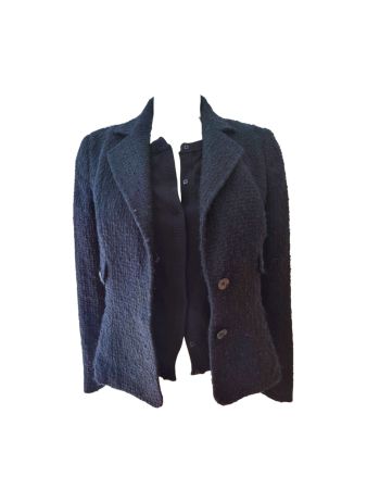 Dolce & Gabbana Tweedjacke mit Strickjäckchen