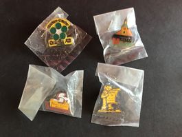 Pin Pins GRÜNAU MIGROS GURTNER GEWA 94_4 Stk NEU OVP_2