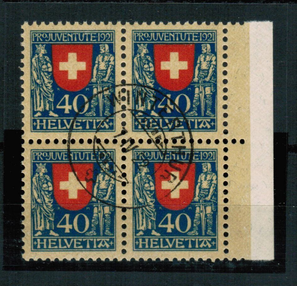 Tutti i francobolli: P.Juv. - VB J20 - 1921 - WINTERTHUR – Usato da Bern venduto da peri02