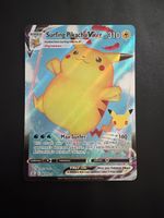 Pokémon Karte Surfing Pikachu VMAX 009/025