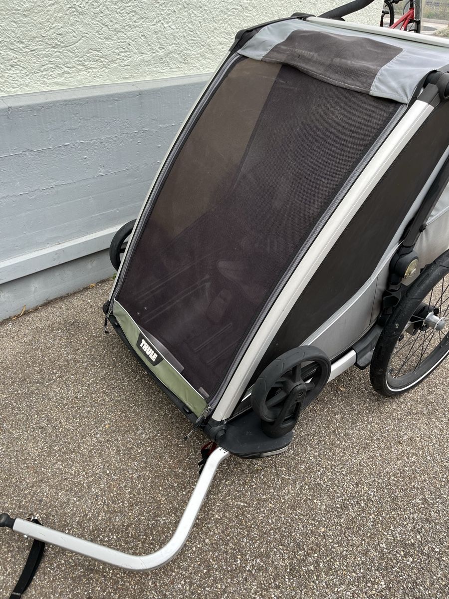 Thule Rimorchi: THULE Chariot CAB, 2-Sitzer – Usato da Winterthur venduto da Sabiniwi 2