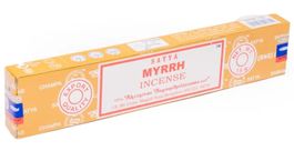 8 Pack. Räucherstäbchen Satya Myrrh