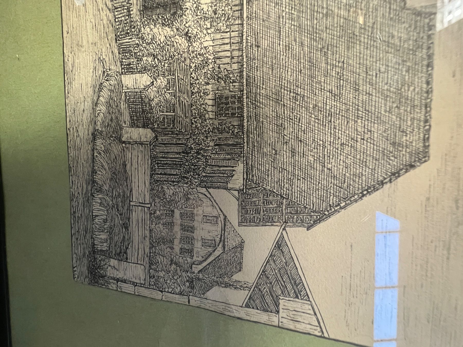 Dipinti: ENCRE DE CHINE ANCIENNE SIGNÉE – Usato da Genève venduto da Qanil77 5