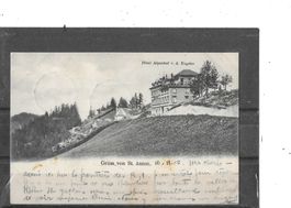 AI Gruss vom St.Anton 1903 mit Hotel Alpenhof