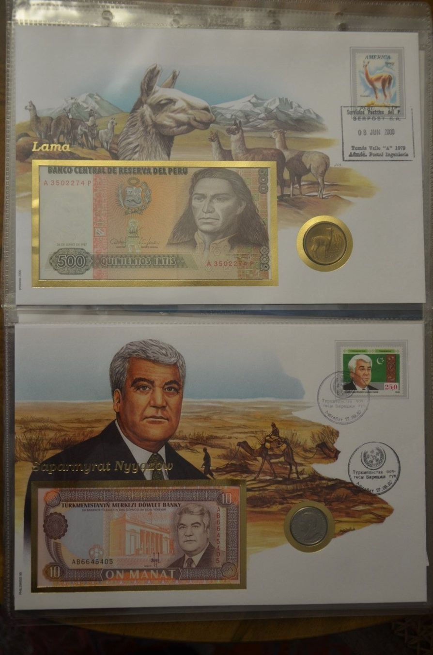 Banconote: 11 Banknotenbriefe mit Münzen – Nuovo (secondo la descrizione) da Wetzikon ZH venduto da bausie 5