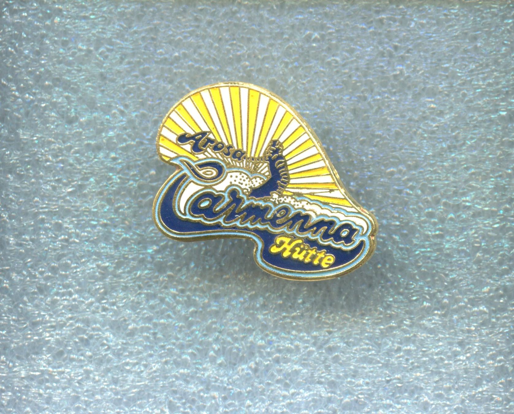 Placchette & Badge: Arosa  Carmenna Hütte – Usato da Winterthur venduto da Sammleroase