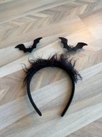 Haarreif Fledermaus schwarz