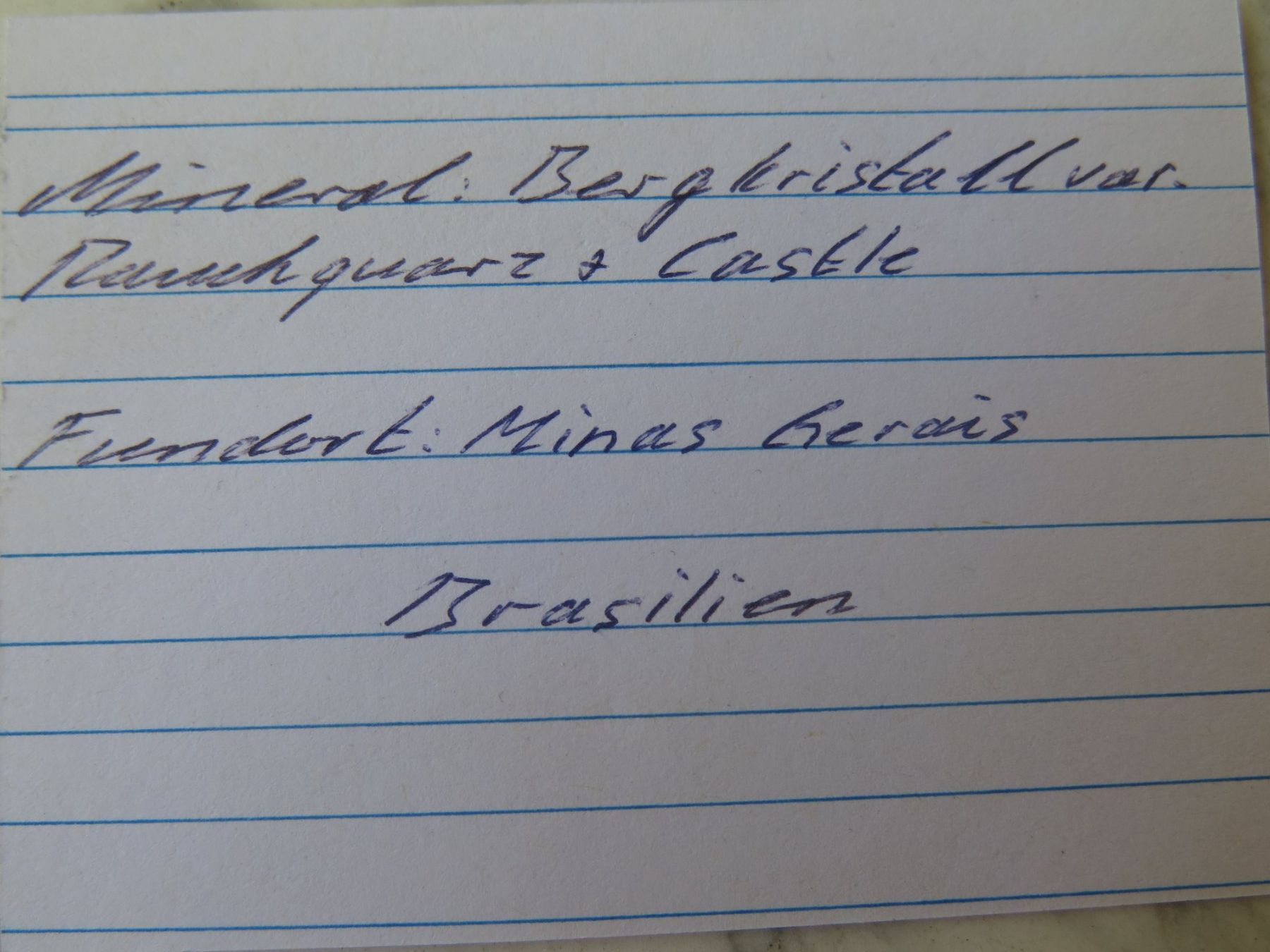 Mineralien & Heilsteine: Bergkristall var. Rauchquarz mit Castle – Gebraucht aus Schaffhausen von Yamakana51L8736OQ8 9