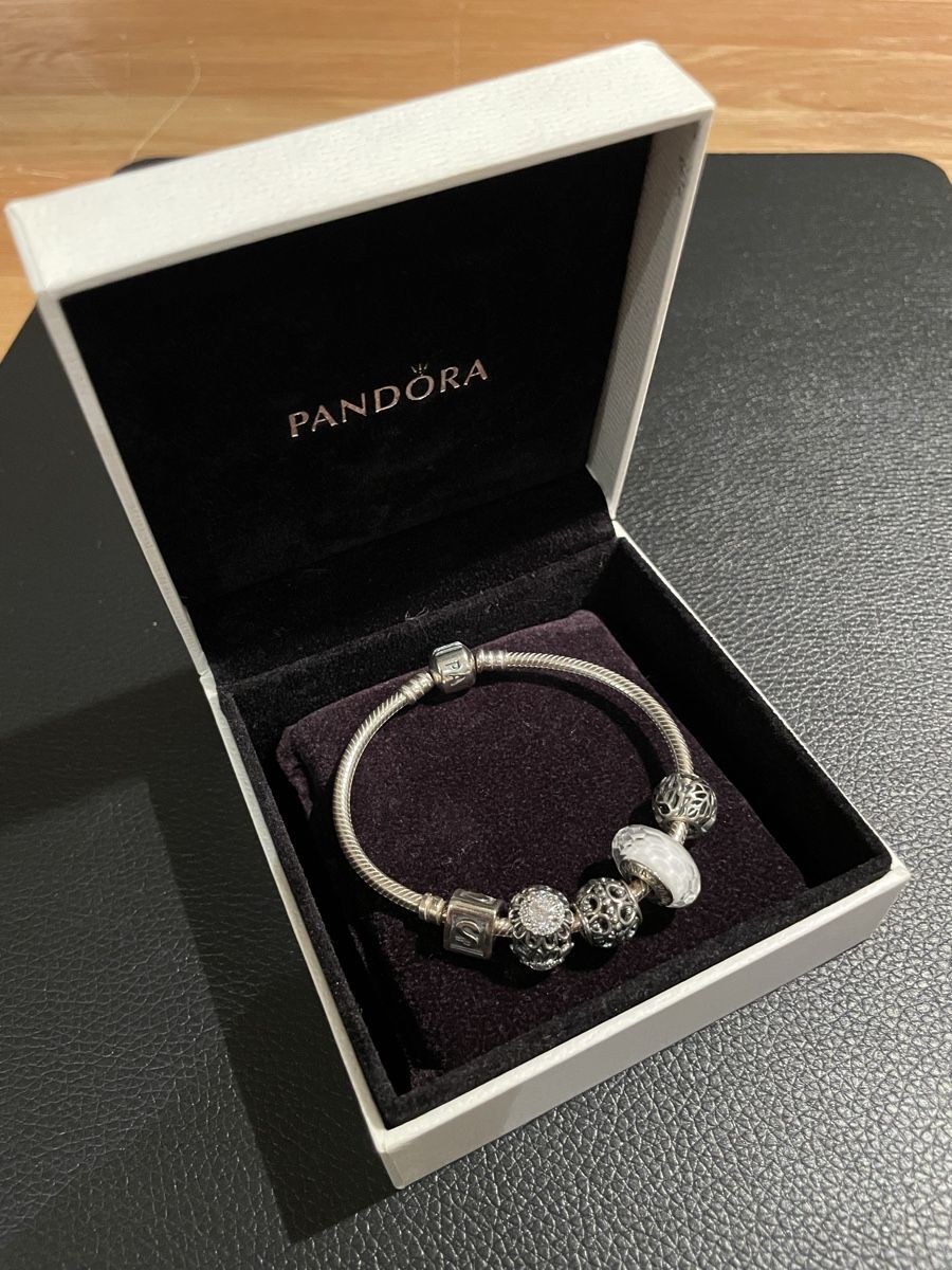 Pandora Bracciali & Braccialetti: Original Pandora Moments Armband Set – Nuovo (secondo la descrizione) da Winterthur venduto da extremorojo