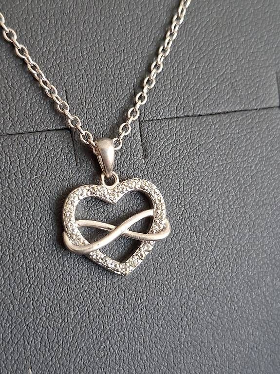 Catenine: Collana con cuore s.oliver argento 925 – Usato da Lamone venduto da pau_7nk2