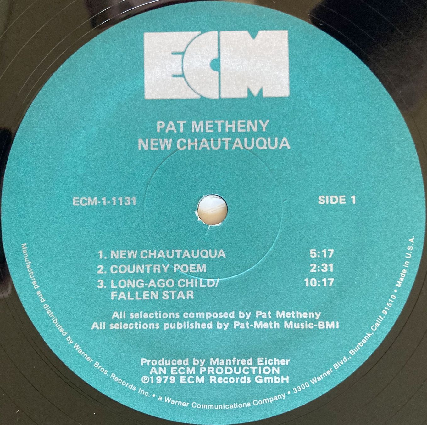 Dischi in vinile: PAT METHENY - NEW CHAUTAUQUA – Usato da Bottens venduto da hotter-than-hell 2