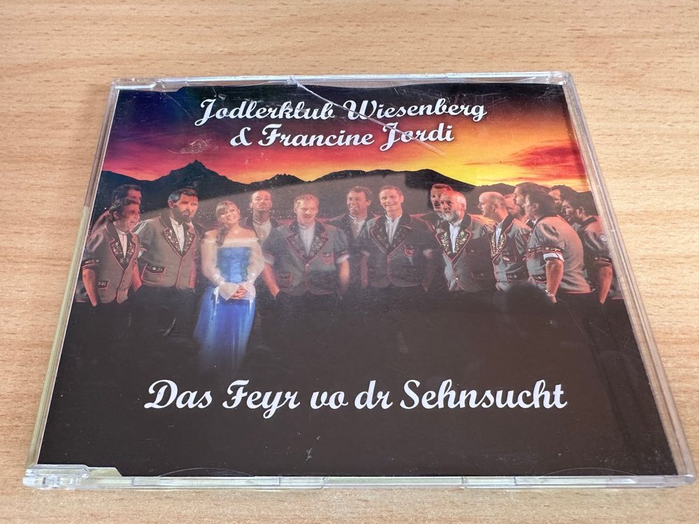 jodlerklub-wiesenberg-francine-jordi-das-feyr-vo-dr-sehn-gebraucht